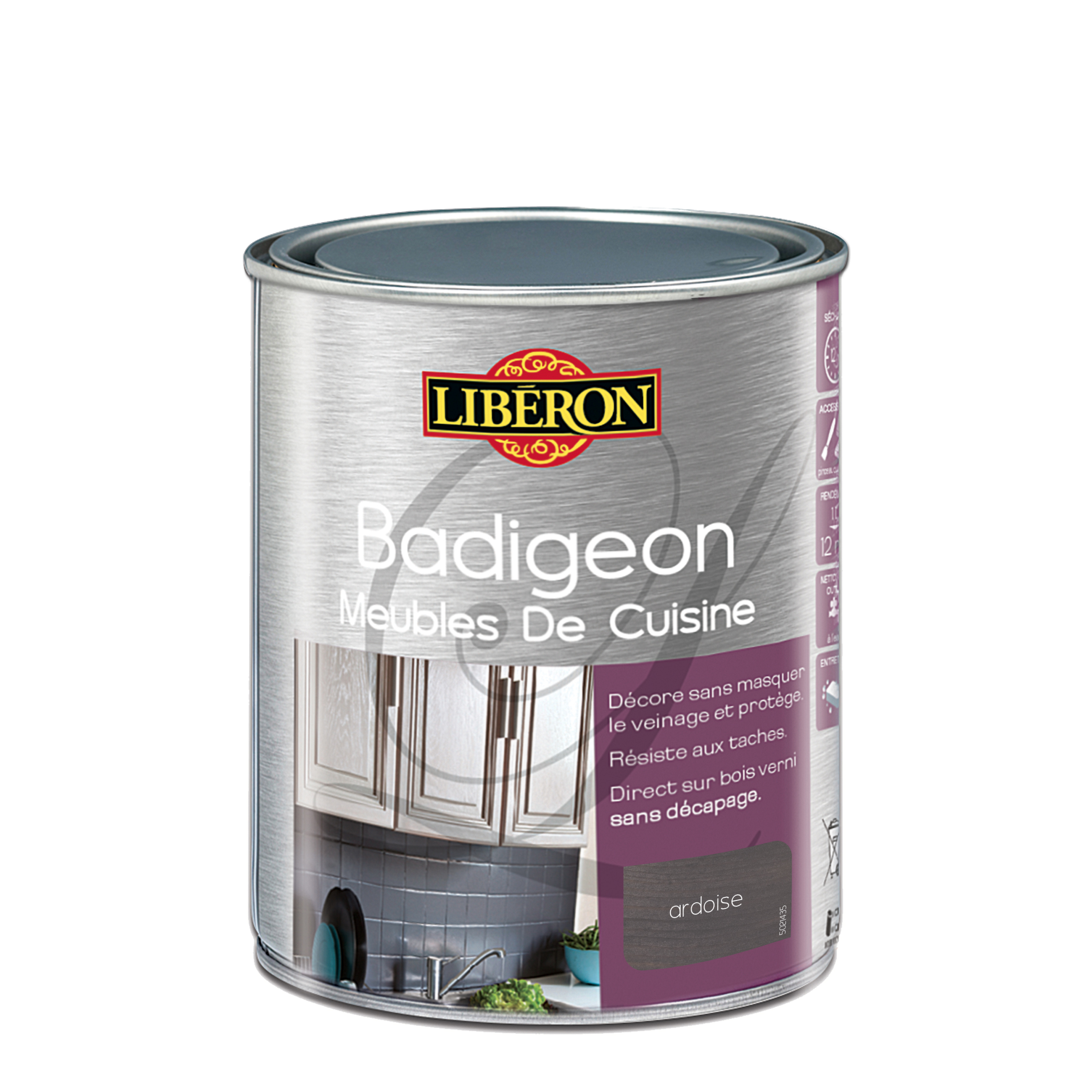 Boisine cuisine 1L - Ardoise - LIBERON